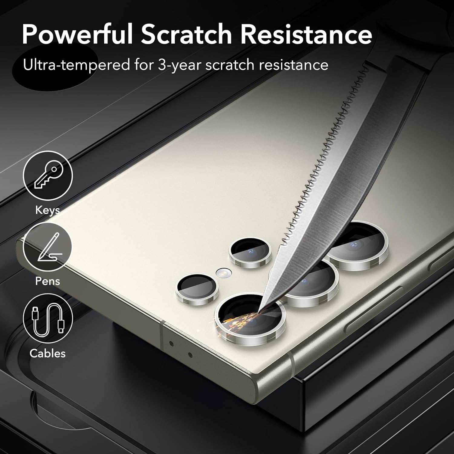 Anank Samsung S25 Ultra AR+Corning Lens Guard | Transparent Anank Samsung S25 Ultra AR+Corning Lens Guard | Transparent